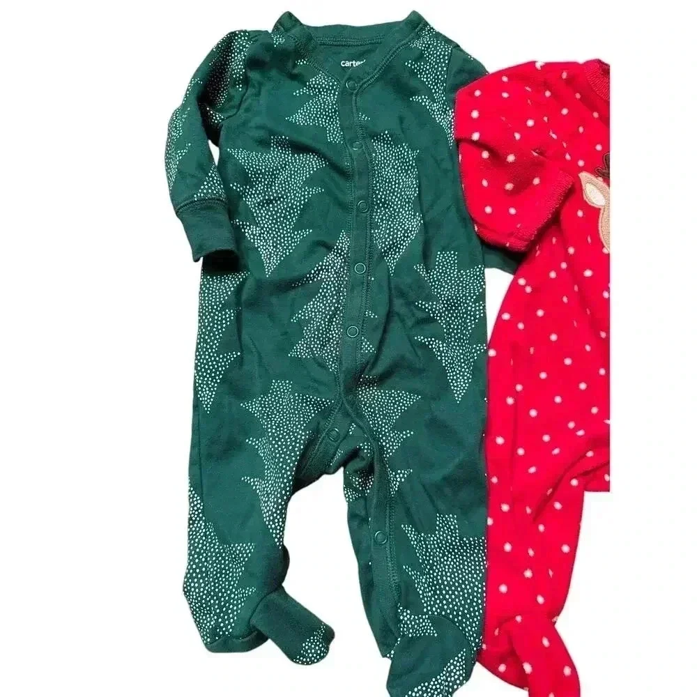 CARTERS 3 months sleepers bundle of 2